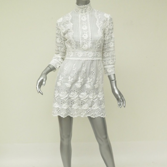 Marc Jacobs Dresses & Skirts - Marc Jacobs Dress White Broderie Anglaise